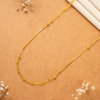 92.5 Silver Gold Plated Chain
