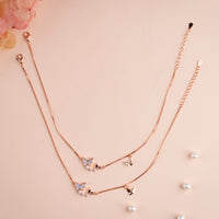 Shop Rose Gold Payal | Classic Indian Anklets
