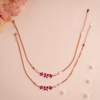 Shop Rose Gold Payal | New Anklet Designs