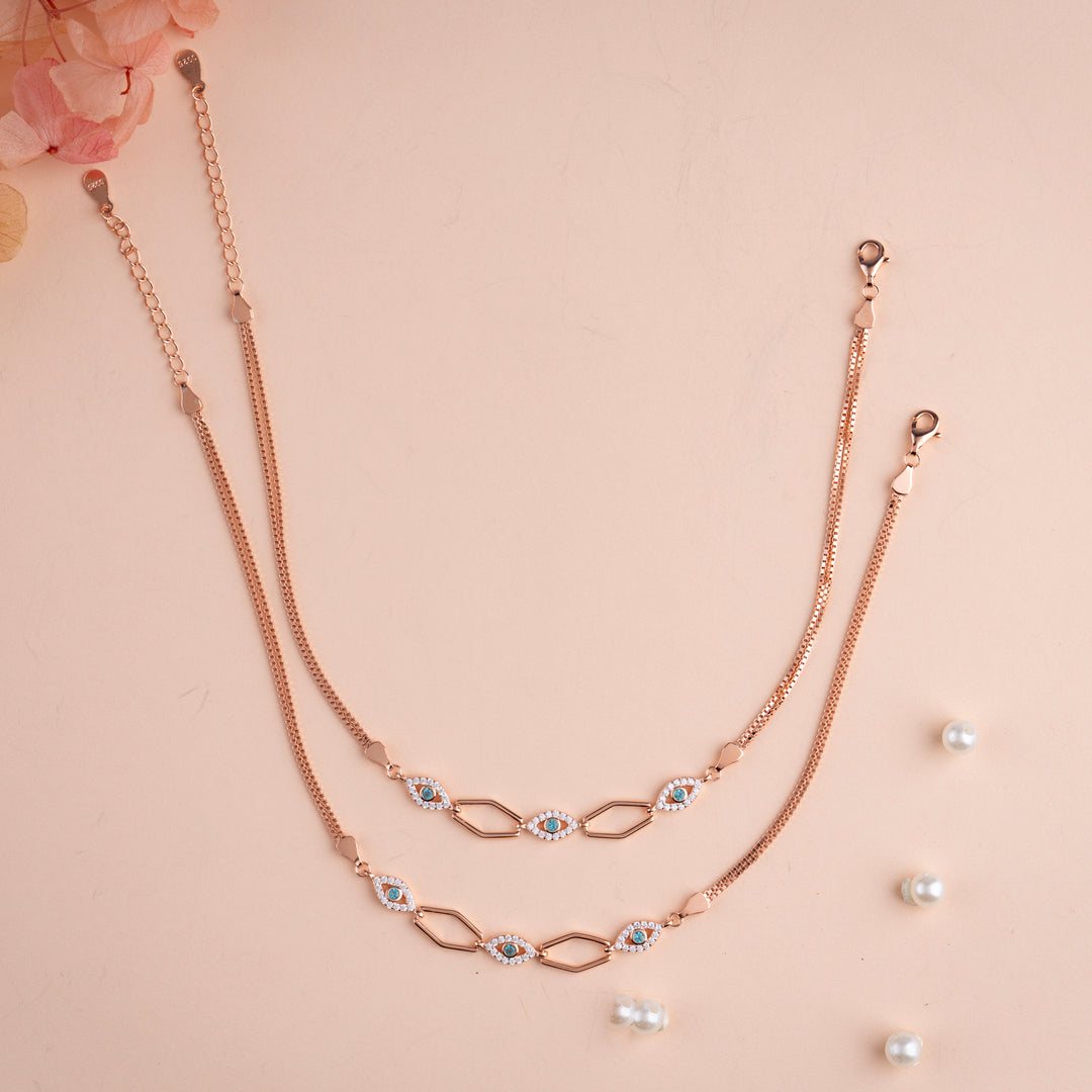 Shop Rose Gold Payal | Price Friendly Payal Styles