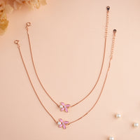 Shop Rose Gold Payal | 92.5 Hallmarked Silver