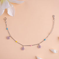 Baby Charms Silver Bracelet for Birthday Gift