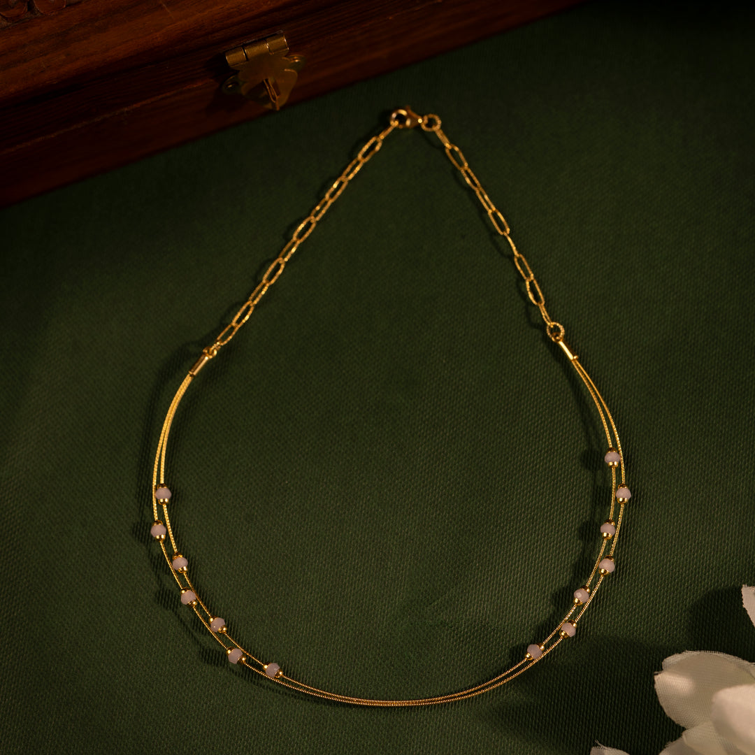 Beads Gold Plated Kanti Online | Elegant Kanti Jewellery
