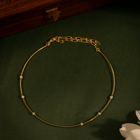 Beads Gold Plated Kanti | Traditional Jewellery Design
