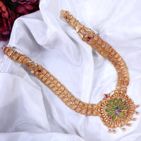 Bridal Gold Plated Paper Casting Haram Collection