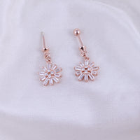 Bugadi Koppu Earrings with CZ Stone