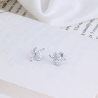 Buy Classic Silver Second Stud Earrings