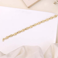 Buy Plain Gold Plated Bracelet Online| Office Wear