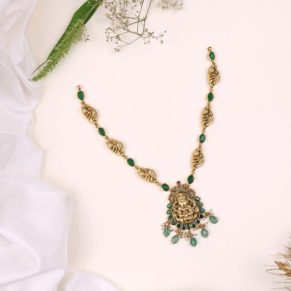 CZ Nagas Necklace | Chaneira Jewels| Festival Wear
