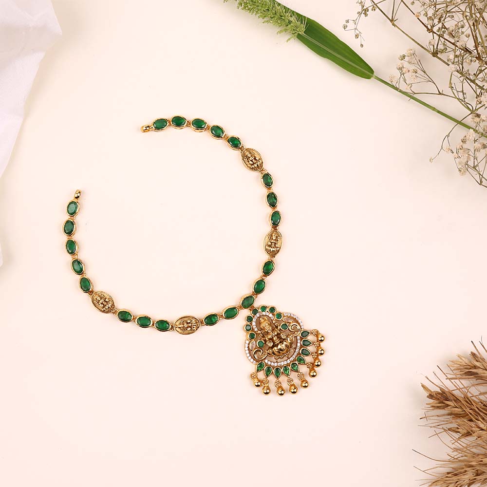 CZ Nagas Necklace Designs| Bridal