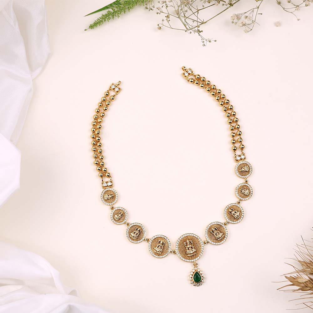 CZ Nagas Necklace for Gifting| Festival Wear