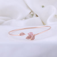 CZ Rose Gold Kada | Bridal, Daily and Function Wear
