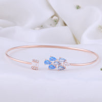 CZ Rose Gold Kada | Daily Wear Women Jewellery
