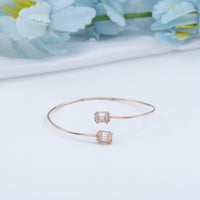 CZ Rose Gold Kada | Elegant Kada for Women| Classic