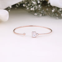 CZ Rose Gold Kada for Daily and Festive Wear