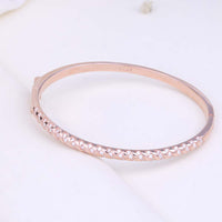 CZ Rose Gold Kada for Party Wear | Chaneira Jewels