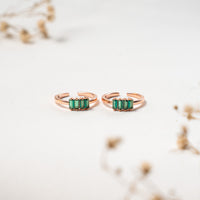 CZ Rose Gold Toe Ring Coimbatore Chennai
