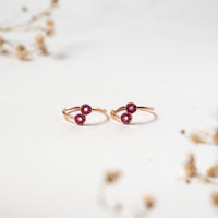 CZ Rose Gold Toe Ring Online| Temple Wear