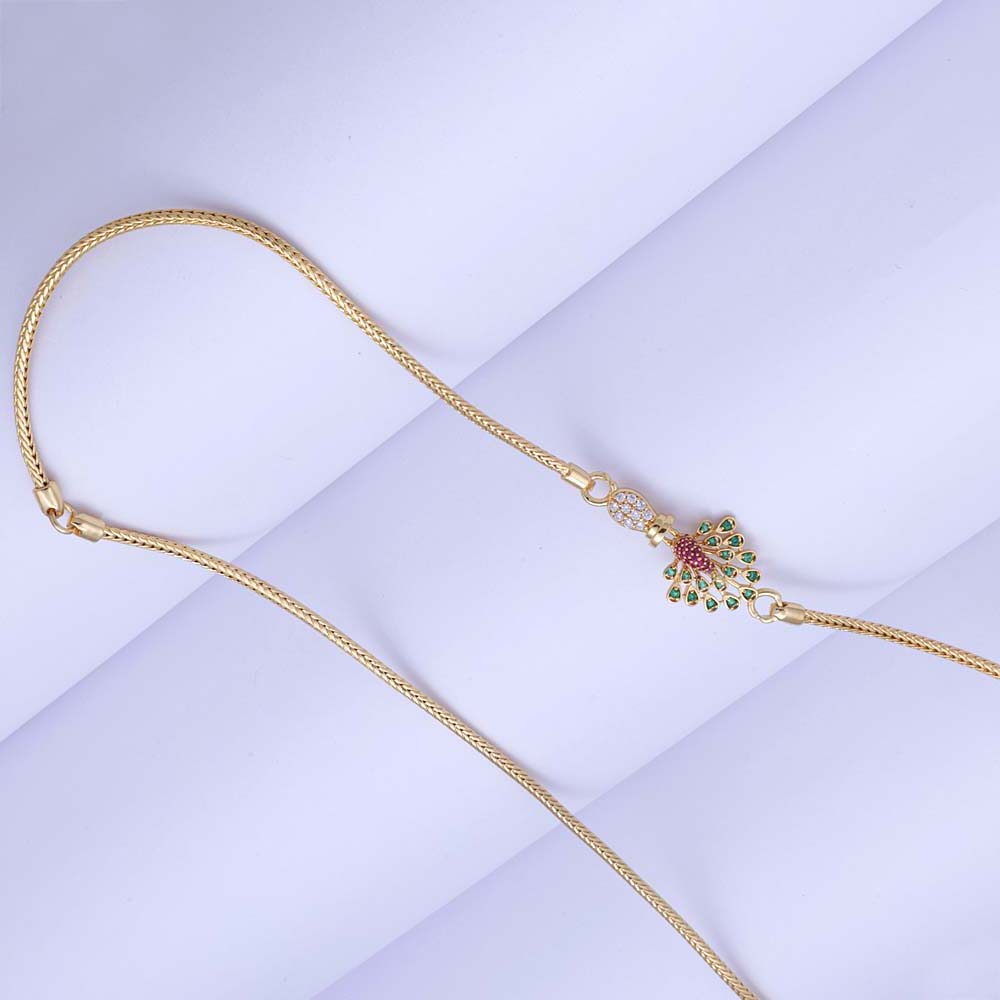 Classic Gold Plated Mugappu Design