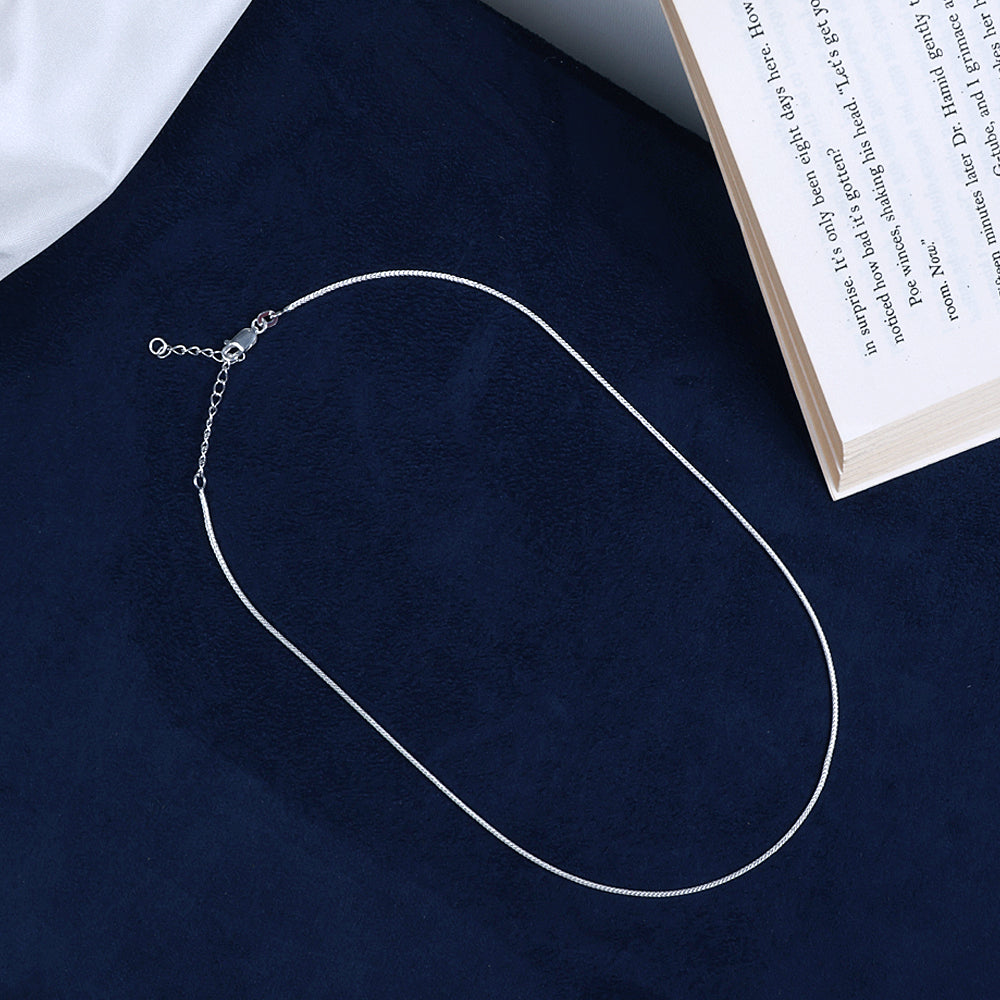 Classic Silver Chain for Women| Daily Wear
