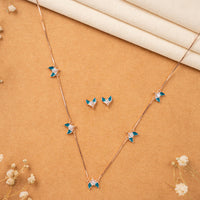 Rose Gold Enamel Chain | Chaneira Jewels