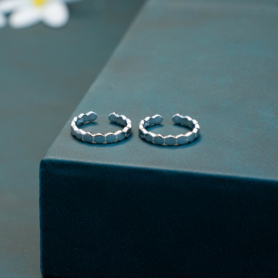 Daily Wear 925 Silver Plain Silver Toe Ring

