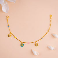 Daily Wear Gold Plated Baby Charms Bracelet