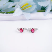Daily Wear Silver CZ Toe Ring