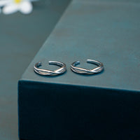 Elegant 92.5 Silver Plain Silver Toe Ring| Classic