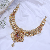 Elegant Gold Plated Paper Casting Necklace for Women Designs

