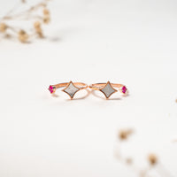 Ethnic Best CZ Rose Gold Toe Ring for Women
