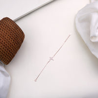 Fashion Rose Gold CZ Bracelet Online| Styles