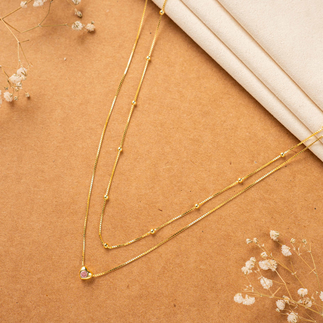 Gold Finish Chain with Rich Finish| Office Wear