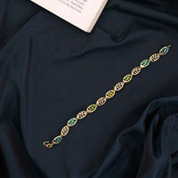 Gold Plated Enamel Bracelet Design for Women| Festival Wear