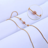 Gold Plated Mugappu — 92.5 Silver Design