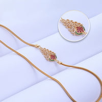 Gold Plated Mugappu Chain for Chain Styling