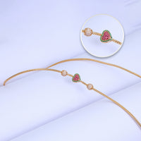 Gold Plated Mugappu Chain for Daily & Function Wear