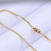 Gold Plated Mugappu for Girls Wear