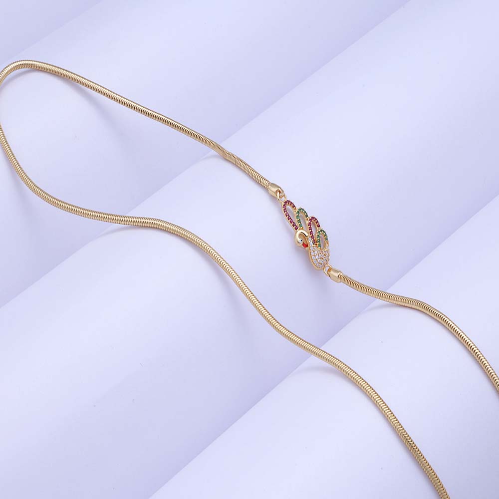 Gold Plated Mugappu for Women