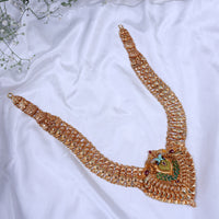 Gold Plated Paper Casting Haram for Traditional Wear | Coimbatore