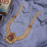 Gold Plated Paper Casting Haram for Women | Coimbatore