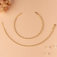 Gold Plated Silver Anklets | Bridal & Daily Styles