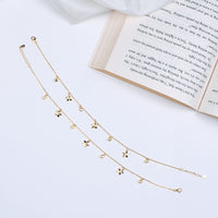 Gold Plated Silver Anklets | Elegant Anklet Designs