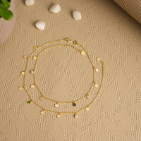 Gold Plated Silver Anklets | Free Shipping India