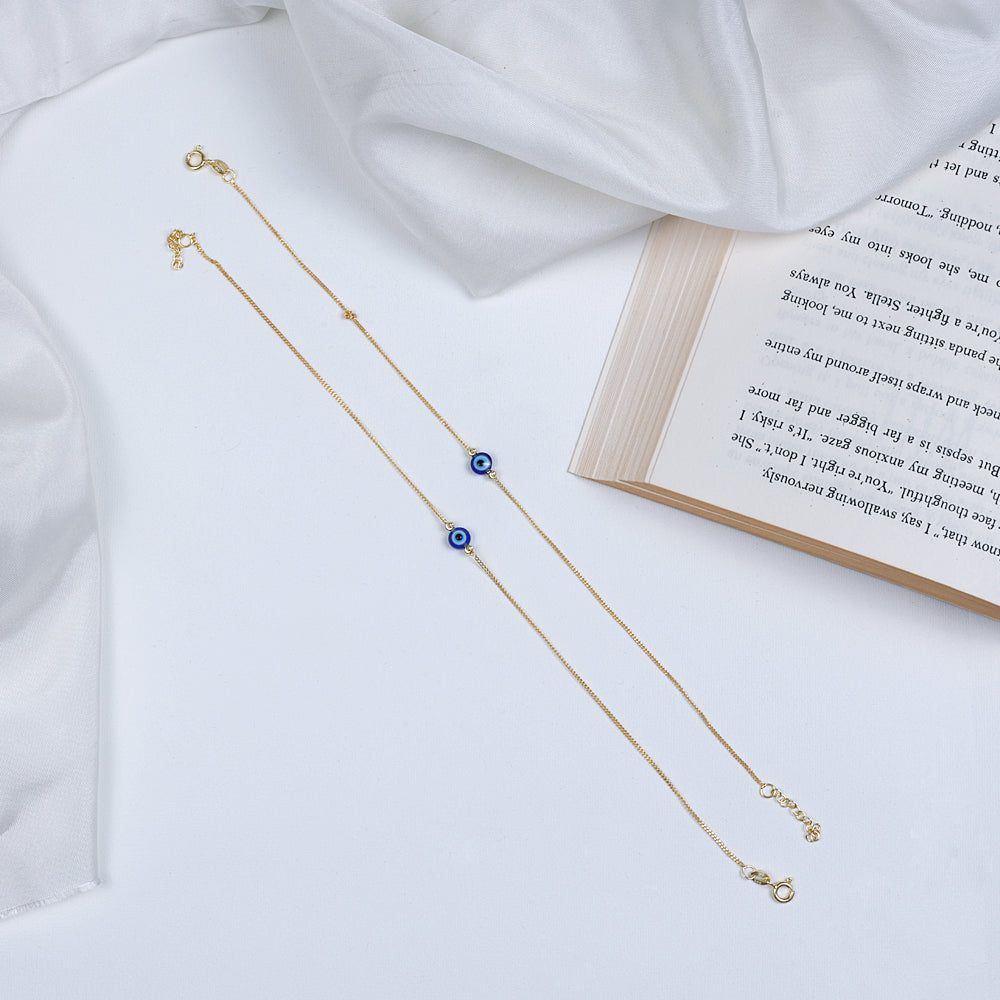 Gold Plated Silver Anklets | Premium Silver Anklets