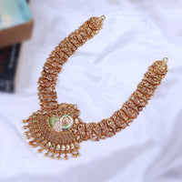 Gold Tone Gold Plated Paper Casting Necklace Designs Collection
