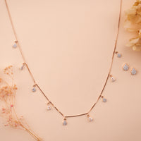 Hallmarked Silver Rose Gold Chain for Daily Wear