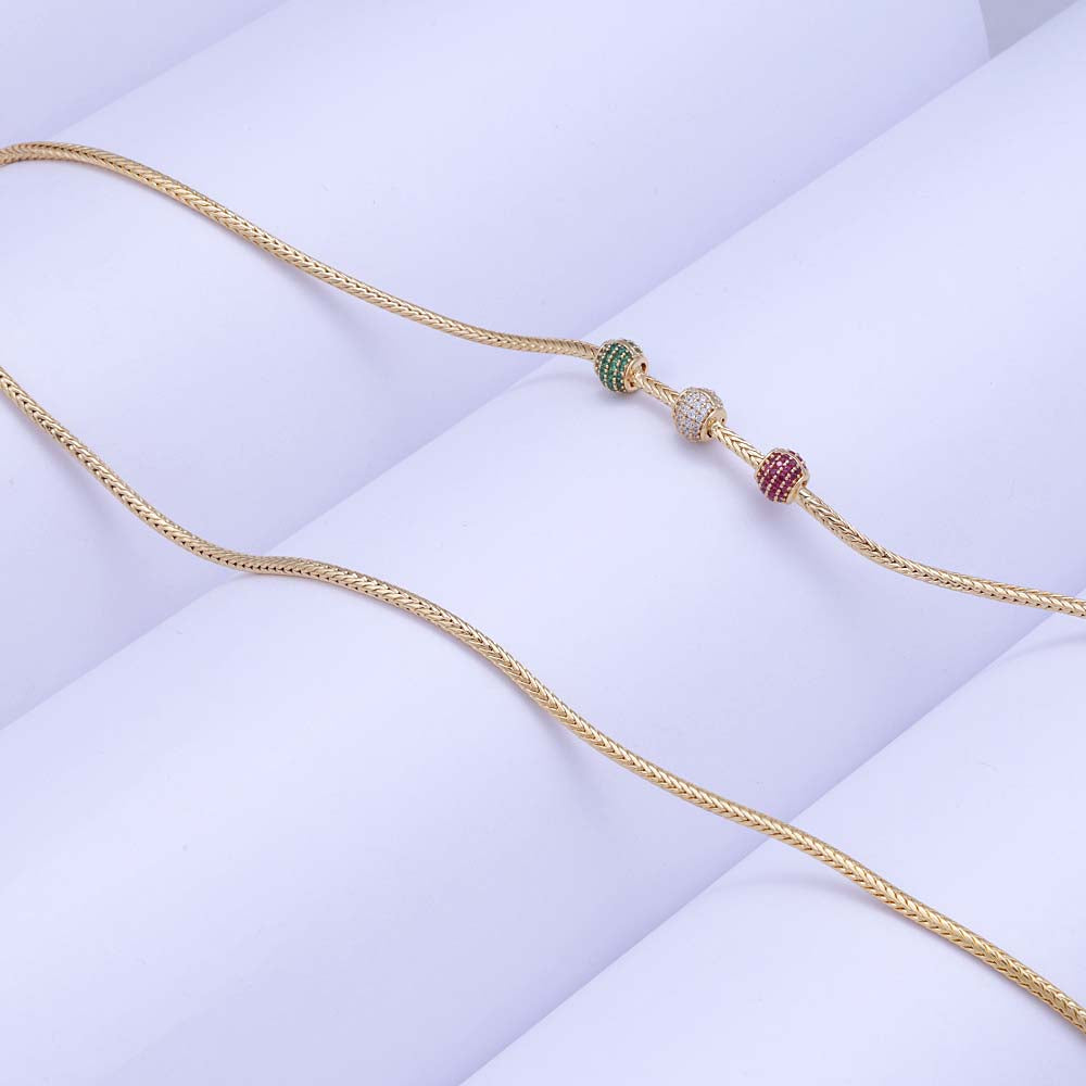 Handcrafted Gold Plated Mugappu for Girls