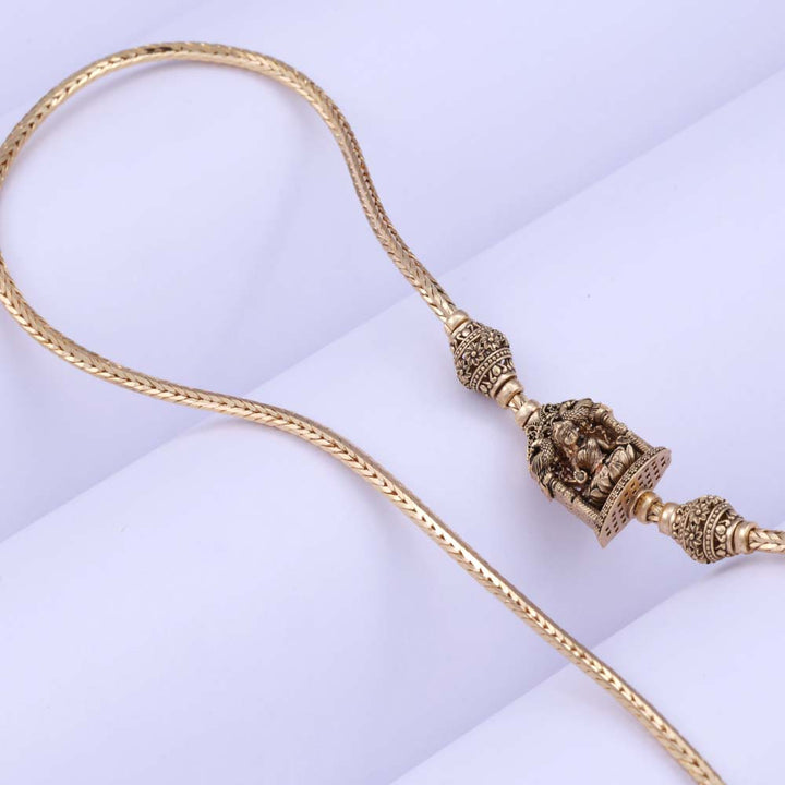 Handcrafted Gold Plated Mugappu for Ladies