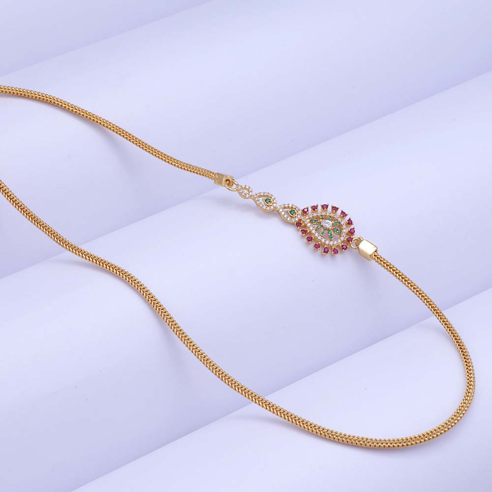 Handcrafted Gold Plated Mugappu for Women